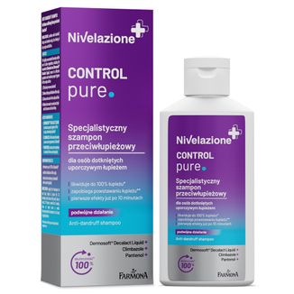 Farmona Nivelazione Control Pure, specjalistyczny szampon przeciwłupieżowy, 100 ml - zdjęcie produktu