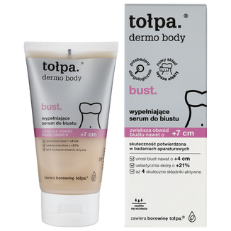 Tołpa Dermo Body Bust, wypełniające serum do biustu, 150 ml USZKODZONE OPAKOWANIE Tołpa Dermo Body Bust, wypełniające serum do biustu, 150 ml USZKODZONE OPAKOWANIE - zdjęcie produktu