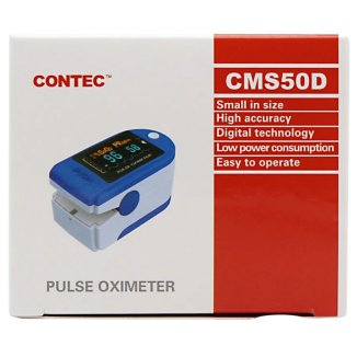 Contec CMS50D, pulsoksymetr napalcowy, niebieski - 2 Contec CMS50D, pulsoksymetr napalcowy, niebieski - 2 - zdjęcie produktu