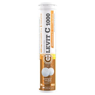 Olimp Levit C 1000, smak cytrynowy, 20 tabletek musujących KRÓTKA DATA - zdjęcie produktu