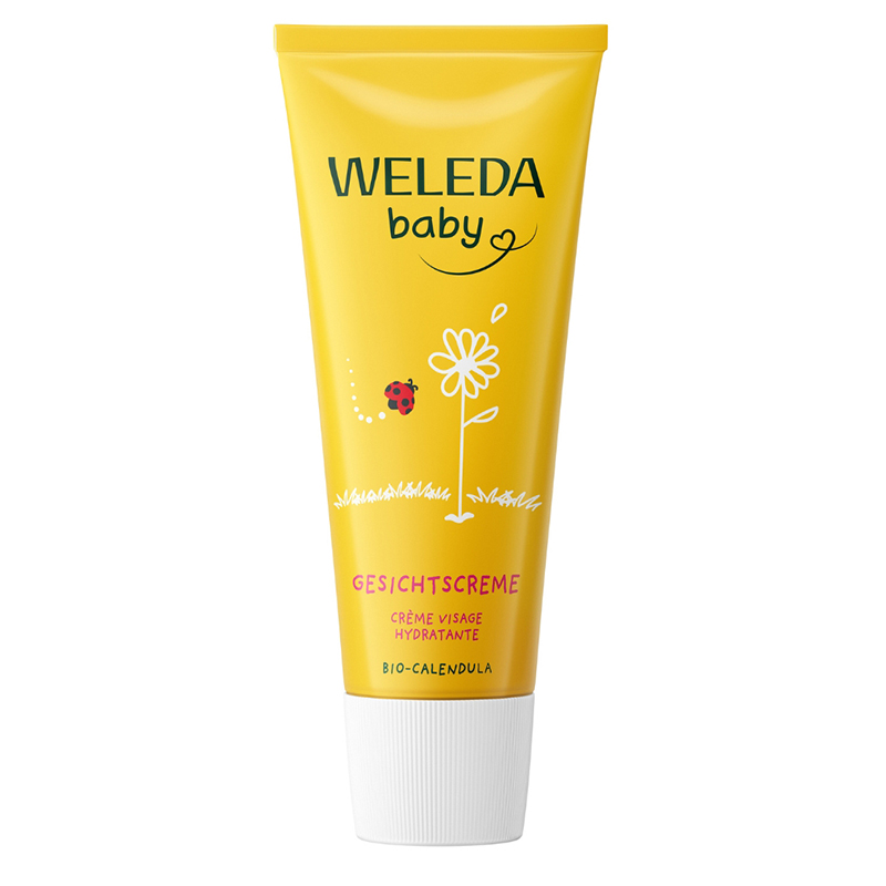 Nieznana Weleda Calendula, krem do twarzy dla niemowląt, z nagietkiem lekarskim, 50 ml