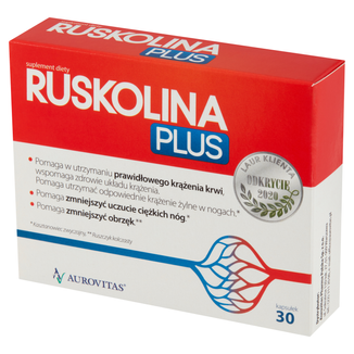 Ruskolina Plus, 30 kapsułek KRÓTKA DATA - zdjęcie produktu