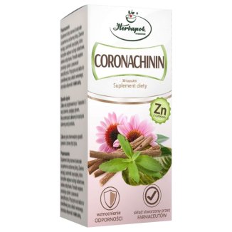 Herbapol Coronachinin, 30 kapsułek - zdjęcie produktu