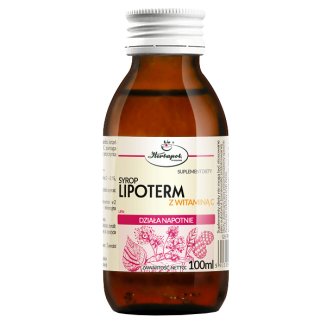Herbapol Lipoterm, syrop z witaminą C, 100 ml - zdjęcie produktu