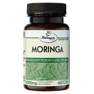 Herbapol Moringa, 60 kapsułek - zdjęcie produktu