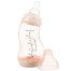 Difrax Natural, butelka S antykolkowa, wąska, ze smoczkiem o wolnym przepływie, Blossom, od urodzenia, 170 ml - miniaturka 3 zdjęcia produktu
