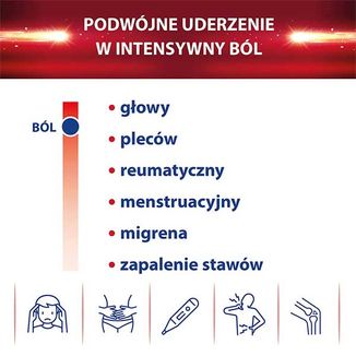 Apap Intense 200 mg + 500 mg, 10 tabletek powlekanych - 3 Apap Intense 200 mg + 500 mg, 10 tabletek powlekanych - 3 - zdjęcie produktu
