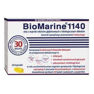 BioMarine 1140, 60 kapsułek - zdjęcie produktu