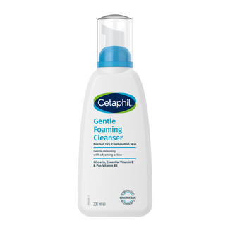 Cetaphil, lekka pianka do mycia twarzy, skóra normalna, sucha i mieszana, 236 ml - zdjęcie produktu