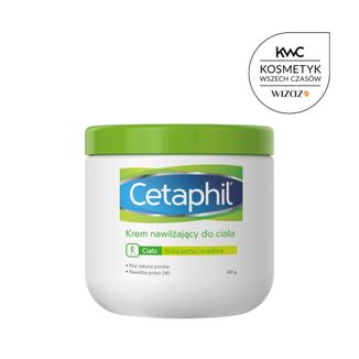 Cetaphil, krem nawilżający do ciała, skóra sucha i wrażliwa, 453 g - 2 Cetaphil, krem nawilżający do ciała, skóra sucha i wrażliwa, 453 g - 2 - zdjęcie produktu