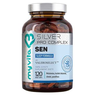 MyVita Silver Sen Pro Complex, 120 kapsułek  - zdjęcie produktu