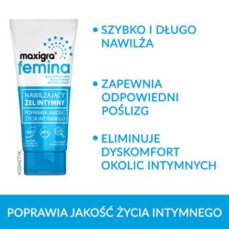 Maxigra femina, nawilżający żel intymny, 75 ml - 3 Maxigra femina, nawilżający żel intymny, 75 ml - 3 - zdjęcie produktu