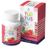 Tuptuś Multiwitamina & Magnez Na koncentrację, 60 tabletek USZKODZONE OPAKOWANIE - miniaturka zdjęcia produktu