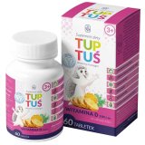 Tuptuś Witamina D 500 j.m. Na zdrowe kości, 60 tabletek - miniaturka zdjęcia produktu