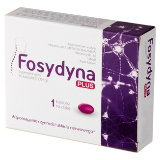 Fosydyna Plus, 30 kapsułek KRÓTKA DATA - zdjęcie produktu