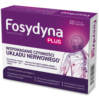 Fosydyna Plus, 30 kapsułek USZKODZONE OPAKOWANIE - zdjęcie produktu