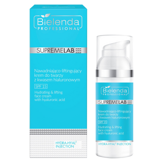 Bielenda Professional SupremeLAB Hydra-Hyal2, nawadniająco-liftingujący krem do twarzy z kwasem hialuronowym, 50 ml USZKODZONE OPAKOWANIE Bielenda Professional SupremeLAB Hydra-Hyal2, nawadniająco-liftingujący krem do twarzy z kwasem hialuronowym, 50 ml USZKODZONE OPAKOWANIE - zdjęcie produktu