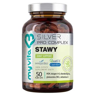 MyVita Silver Pro Complex Stawy, 50 kapsułek - zdjęcie produktu