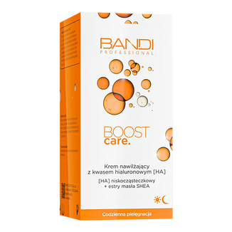 Bandi Boost Care, krem nawilżający z kwasem hialuronowym, 50 ml - zdjęcie produktu