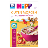 HiPP Musli, truskawki-maliny, BIO, bez dodatku cukru, od 12 miesiąca, 200 g - miniaturka zdjęcia produktu