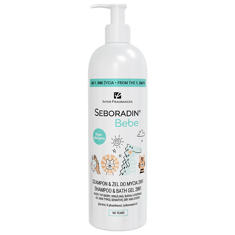 Seboradin Seboradin Bebe, szampon i żel do mycia 2w1, dla dzieci od urodzenia, 500 ml — Inhaltsstoffe und Bewertung