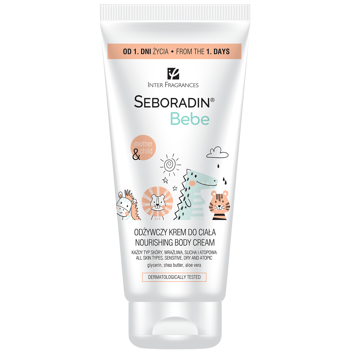 Seboradin Seboradin Bebe, pflegend Körpercreme, ab 1 dni Leben, 200 ml — Inhaltsstoffe und Bewertung
