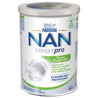 Nestle NAN Expertpro Total Comfort, w przypadku zaburzeń trawiennych dla niemowląt od urodzenia, 400 g - zdjęcie produktu