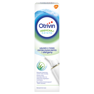 Otrivin Oddychaj Czysto, aerozol do nosa, 100 ml USZKODZONE OPAKOWANIE - zdjęcie produktu