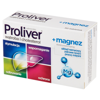 Proliver + Magnez, 30 tabletek - zdjęcie produktu