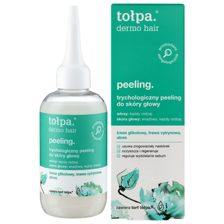 Tołpa Dermo Hair, trychologiczny peeling do skóry głowy, 100 ml USZKODZONE OPAKOWANIE - zdjęcie produktu