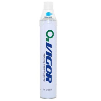 O2 Vigor przenośny inhalator tlenowy, 14 litrów - 2 O2 Vigor przenośny inhalator tlenowy, 14 litrów - 2 - zdjęcie produktu