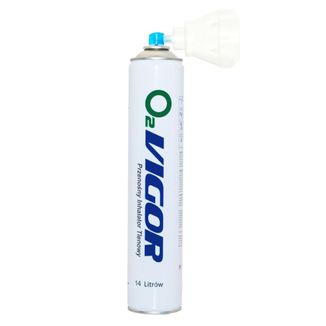 O2 Vigor przenośny inhalator tlenowy, 14 litrów - zdjęcie produktu