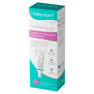 Babystart Fertilsafe Plus, intymny żel nawilżający dla par starających się o dziecko, 75 ml USZKODZONE OPAKOWANIE - zdjęcie produktu