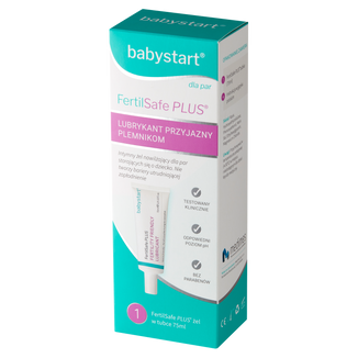 Babystart Fertilsafe Plus, intymny żel nawilżający dla par starających się o dziecko, 75 ml - zdjęcie produktu