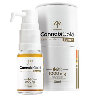 CannabiGold Select 1000, olej z konopi, 12 ml - zdjęcie produktu