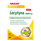 Walmark Plus Lecytyna 1200 mg Forte, 80 kapsułek Walmark Plus Lecytyna 1200 mg Forte, 80 kapsułek - miniaturka zdjęcia produktu