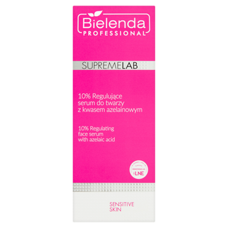 Bielenda Professional SupremeLAB Sensitive Skin, 10% regulujące serum do twarzy z kwasem azelainowym, 50 ml - zdjęcie produktu