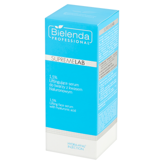 Bielenda Professional SupremeLAB Hydra-Hyal2, 1,5% liftingujące serum do twarzy z kwasem hialuronowym, 50 g - zdjęcie produktu