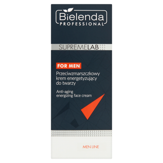 Bielenda Professional SupremeLAB For Men, przeciwzmarszczkowy krem energetyzujący do twarzy, 50 ml - zdjęcie produktu