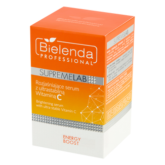 Bielenda Professional SupremeLAB Energy Boost, serum do twarzy rozjaśniające skórę z witaminą C, 15 ml - zdjęcie produktu