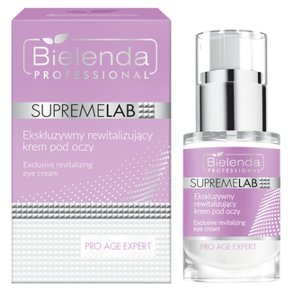 Bielenda Professional SupremeLAB Pro Age Expert, ekskluzywny rewitalizujący krem pod oczy, 15 ml USZKODZONE OPAKOWANIE - zdjęcie produktu