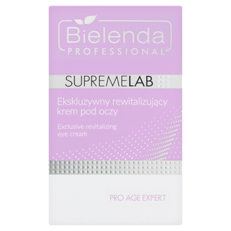 Bielenda Professional SupremeLAB Pro Age Expert, ekskluzywny rewitalizujący krem pod oczy, 15 ml USZKODZONE OPAKOWANIE - zdjęcie produktu