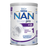 Nestle NAN Expertpro HA 1, hypoalergiczne mleko początkowe dla niemowląt od urodzenia, 400 g USZKODZONE OPAKOWANIE - miniaturka zdjęcia produktu