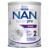 Nestle NAN Expertpro HA 2, mleko następne dla niemowląt po 6 miesiącu, 800 g - miniaturka zdjęcia produktu