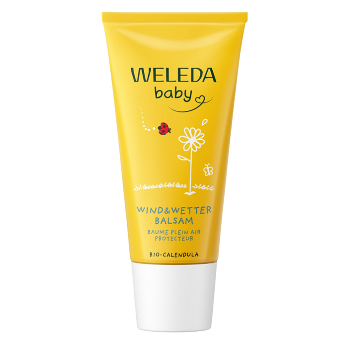Nieznana Weleda Calendula, krem ochronny dla dzieci, na niepogodę i wiatr, z nagietkiem lekarskim, 30 ml — Inhaltsstoffe und Bewertung