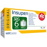 Pic Solution Insupen, igły do penów insulinowych, 32G (0,23 mm) x 6 mm, 100 sztuk - miniaturka zdjęcia produktu