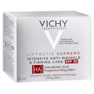 Vichy Liftactiv Supreme H.A., krem przeciwzmarszczkowy i ujędrniający, SPF 30, 50 ml - zdjęcie produktu