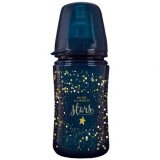 Lovi, butelka ze smoczkiem, wolny przepływ, Stardust, 21/585, od 3 miesiąca, 240 ml - miniaturka zdjęcia produktu