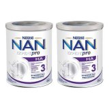Zestaw Nestle NAN Expertpro HA 3, mleko modyfikowane dla dzieci po 1 roku, 2 x 800 g - miniaturka zdjęcia produktu