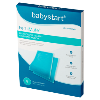 Babystart FertilMate, plastry chłodzące mosznę, 8 sztuk KRÓTKA DATA - zdjęcie produktu